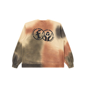 FAF TIE DYE CREWSWEAT / OC