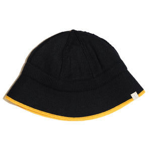 Knit Bucket Hat / Black