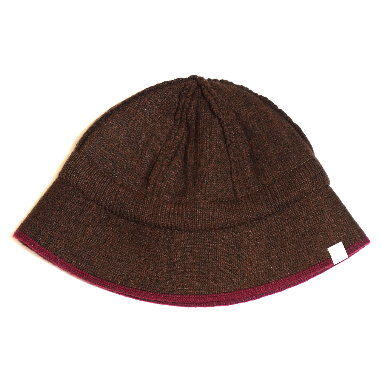 Knit Bucket Hat / Brown
