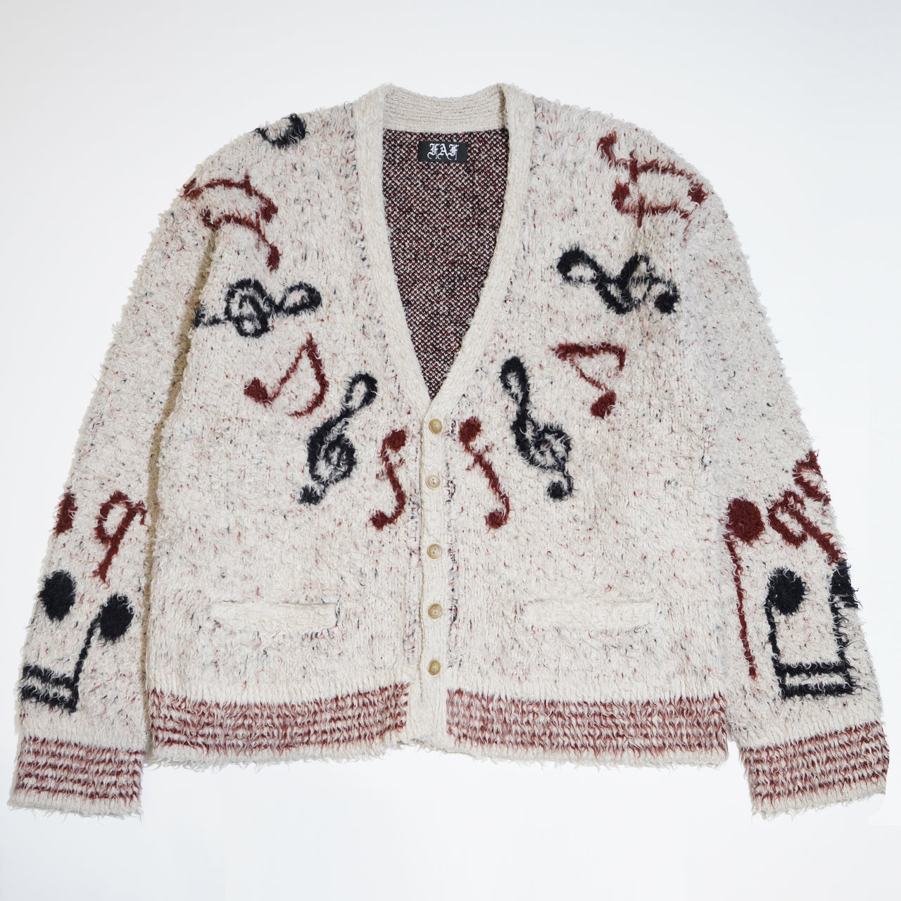 Notes Cardigan / Ecru